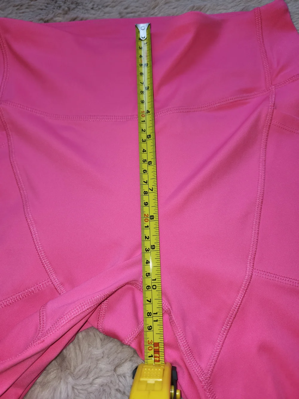 Cycle House by Marika Hot Pink High-Waisted Biker Shorts Size Large